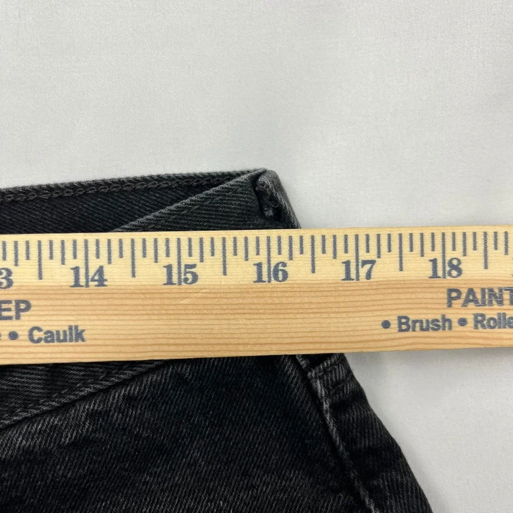 Vintage Levi's 505 Regular Fit Jeans Black Denim Straight Leg
